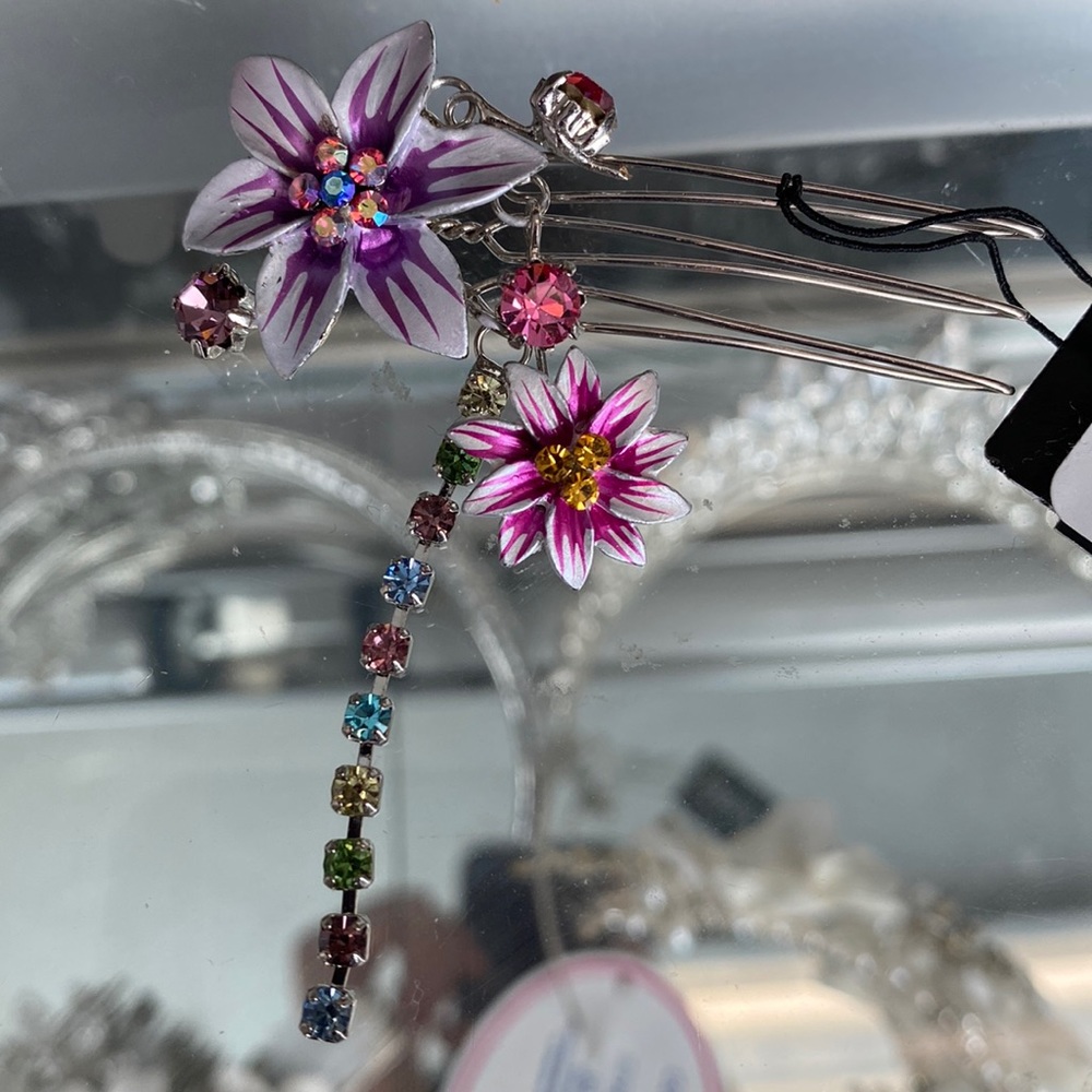 Hair comb pin